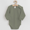 Dojčenské bavlnené body New Baby zelená
