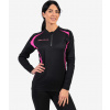 RUNNING LONG SHIRT NERO/FUXIA Tg. M