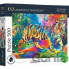 Trefl UFT Color Splash Stretnutie s tigrom 500 dielov
