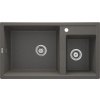 DEANTE ERIDAN granitový drez 90 x 50 cm, antracit metalik ZQE_T20B