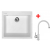 Sinks CUBE 560 Milk + Vitalia GR G9528