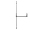 DK - SET PHA 2000 Jednokrídlové dvere s 2-bodovým zaistením D1/1H-1D 2. set D1/1H-1D pre šírku dverného krídla do 1 300 mm s max. výškou 2 270 mm Strieborná matná