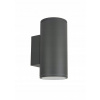 Záhradné nástenné svietidlo - ADELA MIDI fasádne svietidlo hore a dole IP54 SUMA grafit M1457 DG (Fasádová lampa Adela midi nástenná lampa dole IP54 Sum grafit M1457 dg)
