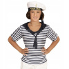 Kostým Námorník Kostým Kostým Sailor Košeľa Čiapka Dieťa Unisex 128