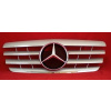 Sportovní maska Mercedes E Class W210, stříbrná-chrom
