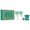 Versace Crystal Emerald, SET: EDP 90ml + EDP 5ml + Sprchový gél 100ml + Telové mlieko 100ml pre ženy