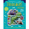 Dinosaurí ostrov - Trojrozmerné samolepky - Stuart Lynch