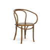 PAGED Classic B-1840 Seat Caned Back Wood Farba dreva: buk morený, Čalúnenie: Caned