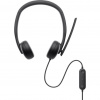 DELL náhlavní souprava WH3024/ Pro Stereo Headset/ sluchátka + mikrofon WH3024-DWW