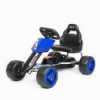 Detská šliapacia motokára Go-kart Baby Mix Speedy červená Modrá