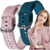 Sada: 2x Pásik pre Garmin Move 3 Luxe Style Vivomove HR Vivoactive 5 GPS