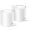 TP-Link Deco X10(2-pack) AX1500 Whole Home Mesh Wi-Fi 6 System, 300 Mbps 2.4 GHz + 1201 Mbps 5 GHz, 2x GLAN