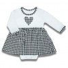 Dojčenské šatôčky-body s dlhým rukávom Nicol Viki - 86 (12-18m)