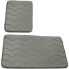 Kúpelňová predložka - Šedé protišmykové kúpeľňové predložky 2 diely (Kúpelňová predložka - Šedé protišmykové kúpeľňové predložky 2 diely)