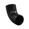 GUTTA Koleno 100 mm / 60°, RAL 9005 100002856 – cena za ks