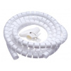 Connect IT trubice pro vedení kabelů WINDER bílá / 2.5m x 20mm CI-679