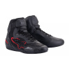 Boty FASTER-3 RIDEKNIT, ALPINESTARS (černá/tmavě šedá/červená, vel. 46)