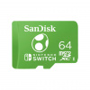 SanDisk MicroSDXC karta 64GB pro Nintendo Switch (R:100/W:90 MB/s, UHS-I) SDSQXAO-064G-GN6ZN