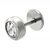 Piercing Disk white mv461 chirurgická oceľ (Piercing Disk white mv461 chirurgická oceľ)