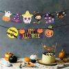 Halloweenská papierová girlanda - viac druhov motívu - 3,5 m