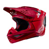 přilba SUPERTECH S-M10 FLOOD, ALPINESTARS (červená fluo/červená matná, vel. M)