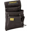 STANLEY Werkzeugtasche plus Hammerhalter 3xFach plus Halter Leder, STST1-80114 Brašna na nářadí – prázdná, (d x š x v) 28 x 9 x 25 cm