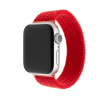 FIXED Elastic Nylon Strap pre Apple Watch 42/44/45/Ultra 49mm veľkosť XL červený FIXENST-434-XL-RD