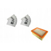 10x vrecúška + filter pre súpravu vysávača Karcher (Filter 10x tašiek pre vysávač Karcher WD4 WD6)