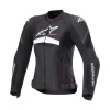 ALPINESTARS bunda STELLA T-GP PLUS R 4 AIRFLOW, ALPINESTARS, dámska (černá/bílá) 2025 - M