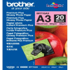 Brother BP71GA3 fotopapier A3 Modrá, Červená Lesk (BP71GA3)