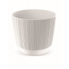 Prosperplast Kvetináč RYFO biely 14,6cm