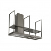 FABER T-SHELF TITANIUM MATT A180 - barva titanově matná; šířka 180 cm