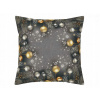 Forbyt Vianočná obliečka na vankúš Ihličie a gule CYH5918C 40x40 cm