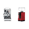 ECM Classika PID + Eureka Mignon Silenzio, BL ferrari red