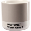 Hrnček Pantone 100 ml teplá sivá