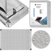 Springos® Vysokokvalitná ochranná plachta 5x8m, 210G, UV ochrana (Objavte univerzálnu ochrannú plachtu značky Springos®, ktorá je ideálnym riešením pre pokrytie a ochranu rôznych predmetov vo vašom do