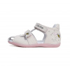 Dievčenské kožené sandále D.D.STEP G075-41324A white 19-24