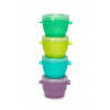 Melii Tégliky na potraviny Snap&Go 118 ml - 4 ks Farebné