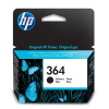HP 364 Black Original Ink Cartridge atramentová náplň 1 kusov Originál Štandardná výťažnosť (CB316EE)