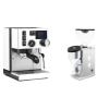 Rancilio Silvia BC PID, white + Rocket Espresso FAUSTINO 3.1, white