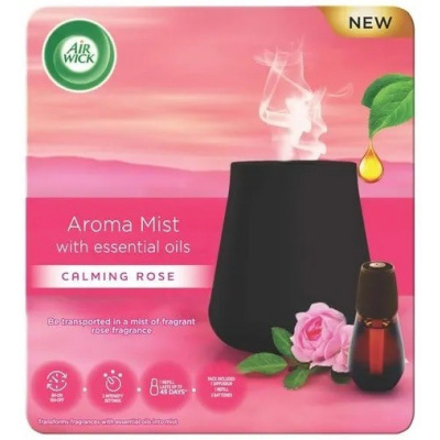 Air Wick Aroma Mist Calming Rose - elektrický aróma difuzér + náplň vôňa ruže 20ml