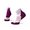 SMARTWOOL W RUN TARGETED CUSHION ANKLE, purple eclipse - L