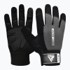 Tréningové rukavice RDX W1F Full Finger full grey