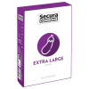 Secura Eggplant extra large condom 60mm 48 ks