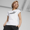 Tričko PUMA biele ESS Logo Tee 586774 02 Veľkosť S