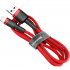Kábel BASEUS USB Typ AM, Lightning M, 0,5 m, červený