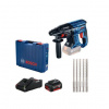 Bosch Profesionálna sada: akumulátorové vŕtacie kladivo GBH 180-LI + 1× 4,0 Ah akumulátor + sada SDS Plus v kartónovej krabici 0615990M9C