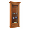 Vitrína rohová s osvětlením 06x130, ořech antik