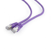 Gembird PP6-3M/V patch RJ45 , cat. 6, FTP, 3m, fialový