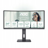 Monitor AOC CU34P3CV, 34 palcový, 100 Hz, Zakrivený VA, HDMI, DP, USB-C